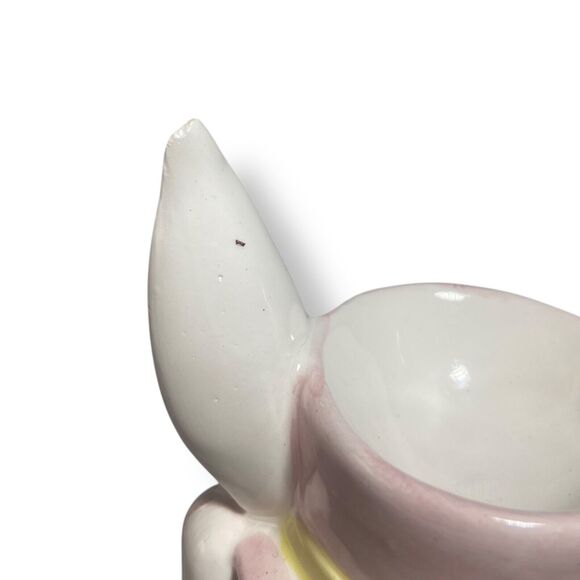 Midwest Lot of 2 Easter Bunny Rabbit Egg Cups Holders Vintage Ceramic Figurines - Picture 9 of 10